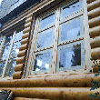Установлено двойное тёплое окно на даче, с расстекловкой